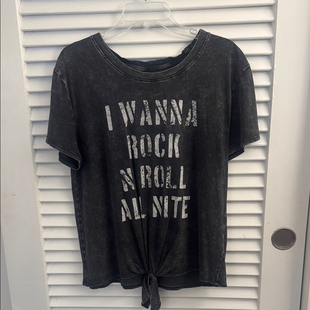 Lyric Culture KISS Rock N Roll T-Shirt - Size XL